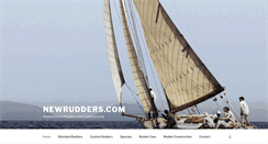 Desktop Screenshot of newrudders.com