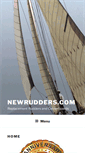 Mobile Screenshot of newrudders.com